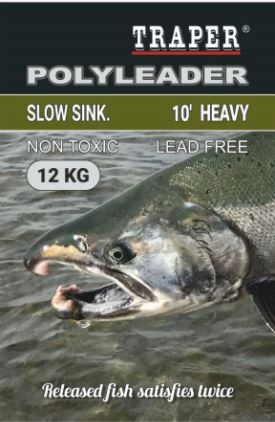 Traper Poly Leader 10ft Slow Sinking