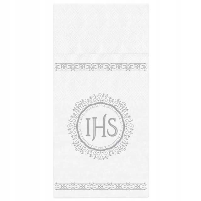 KIESZONKI na sztućce KOMUNIA ŚWIĘTA białe papier