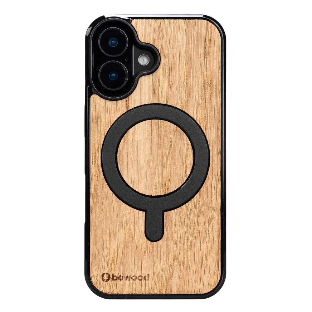 Dřevěné Pouzdro Bewood pro iPhone 16 Dub s MagSafe