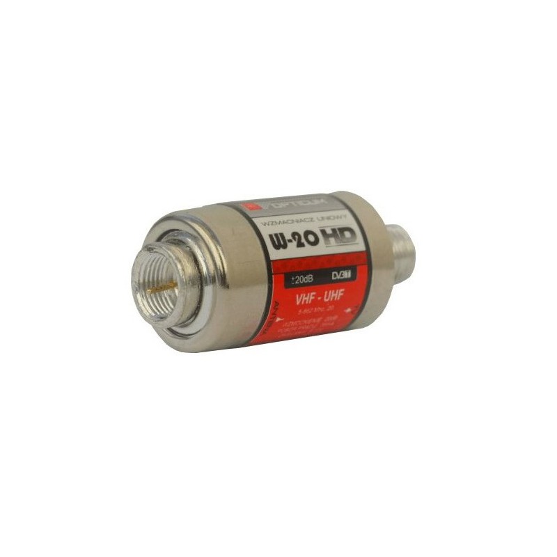 WZMACNIACZ PRZELOTOWY LINIOWY W-20 OPTICUM Model AX-W20