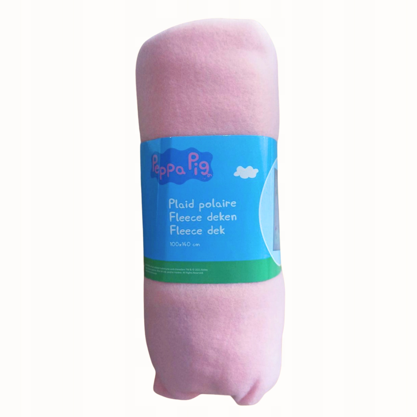 KOC KOCYK POLAROWY I PODUSZKA ŚWINKA PEPPA PIG PEPA DLA DZIECKA PREZENT Marka inna marka