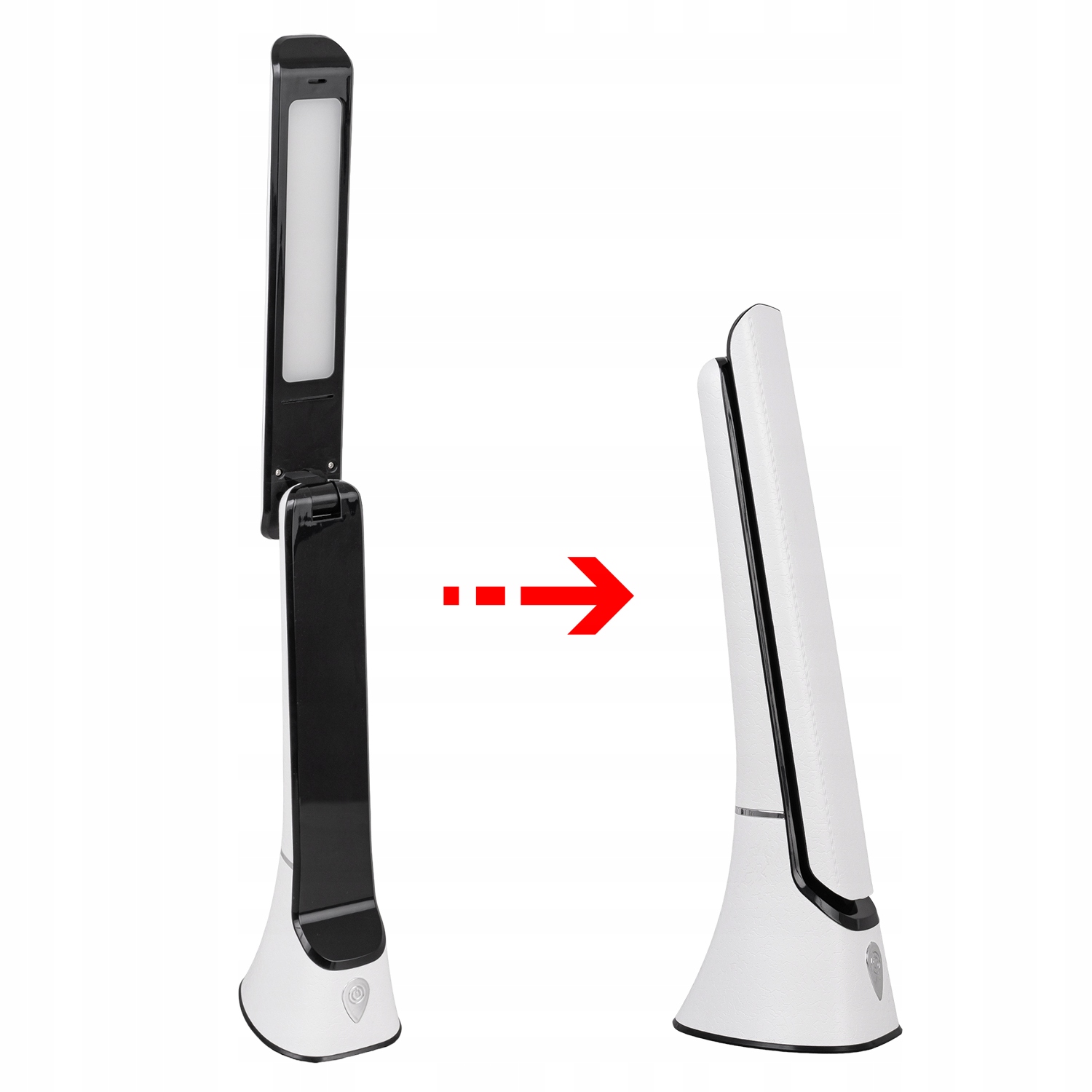 Lampka na biurko LED szkolna NOCNA biurkowa 7W DIODA Biała 3 BARWY światła Rodzaj gwintu zintegrowane źródło LED