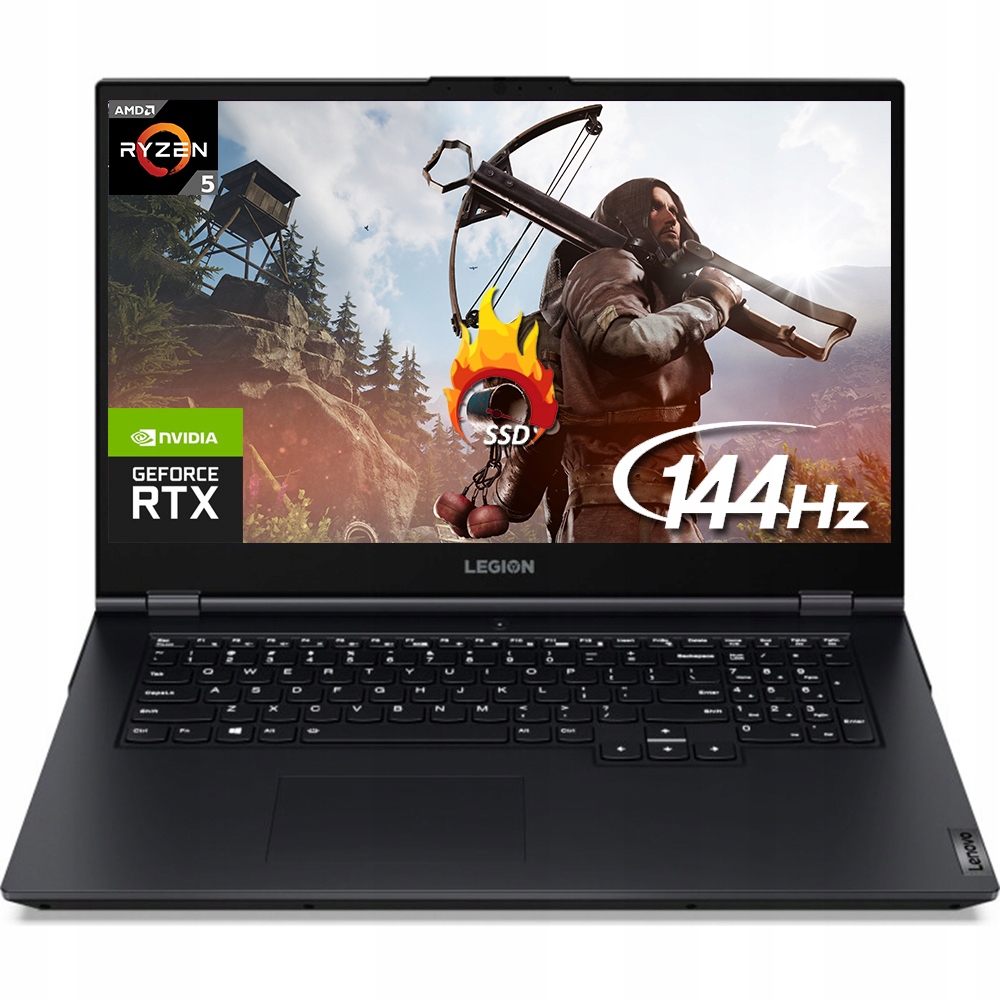 

Lenovo Legion 5600H 17' 144H 16GB 512SSD Rtx 3060