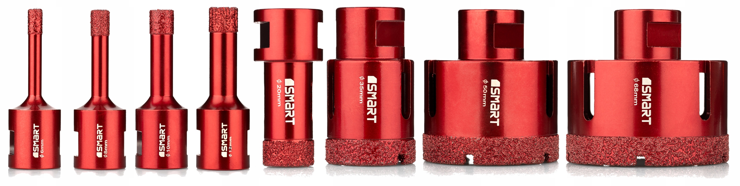 ZESTAW OTWORNICA WIERTŁO DIAMENTOWE DO GRESU 6-68 Marka Smart365