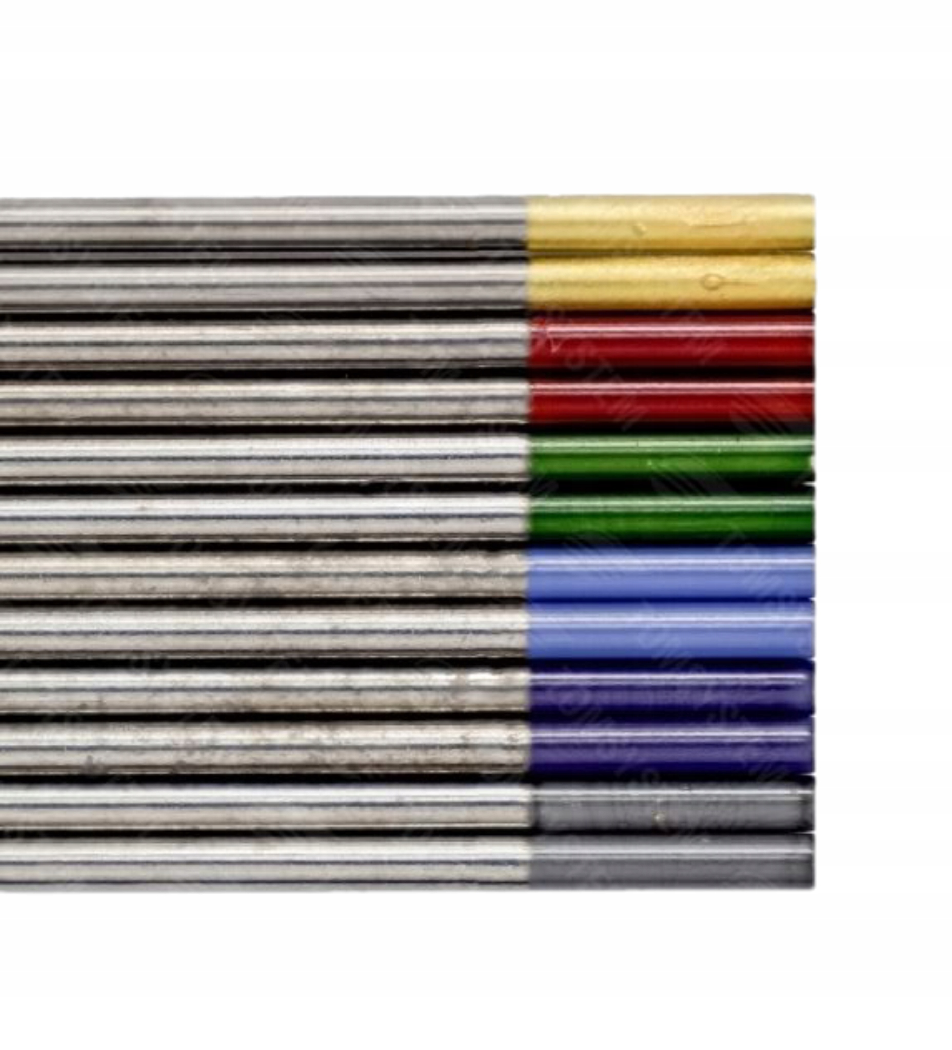 НАБОР-MIX ВОЛЬФРАМОВЫЕ ЭЛЕКТРОДЫ TIG FI 2,0