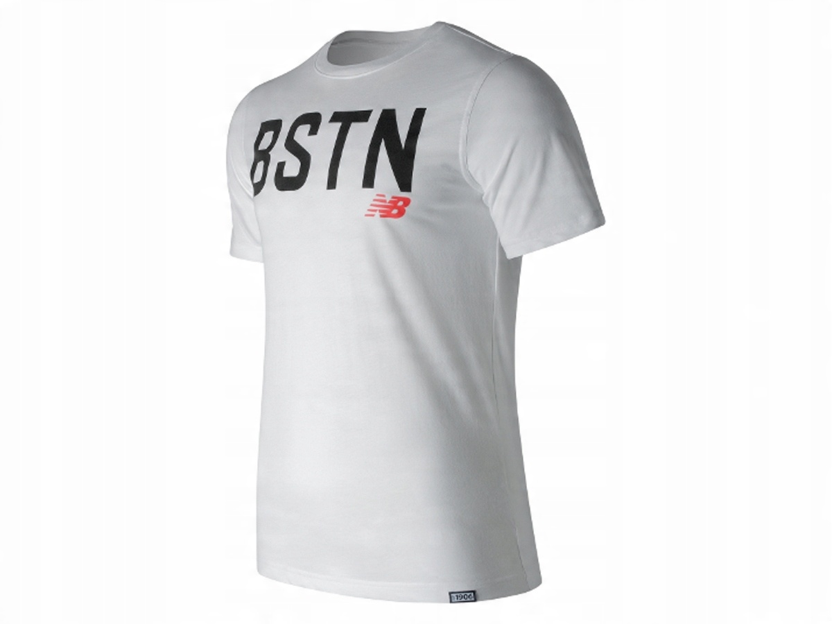 

New Balance Koszulka Męska T-shirt Biała - XL