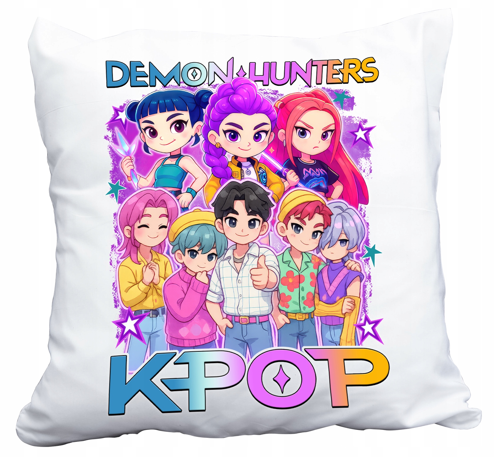 Polštář Huntrix Kpop Demon Hunters Dárek Dárek Jméno