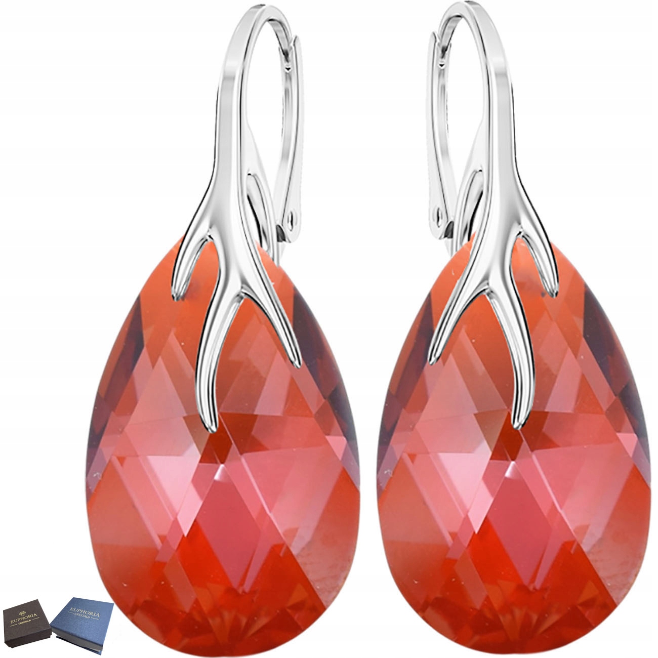 Dámské Stříbrné Náušnice 925 Závěsné Stříbrné šperky Dárek k výročí