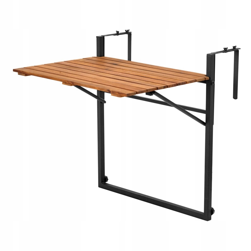 Balkonový stolek na závěsný balkon 43x57 cm, skládací