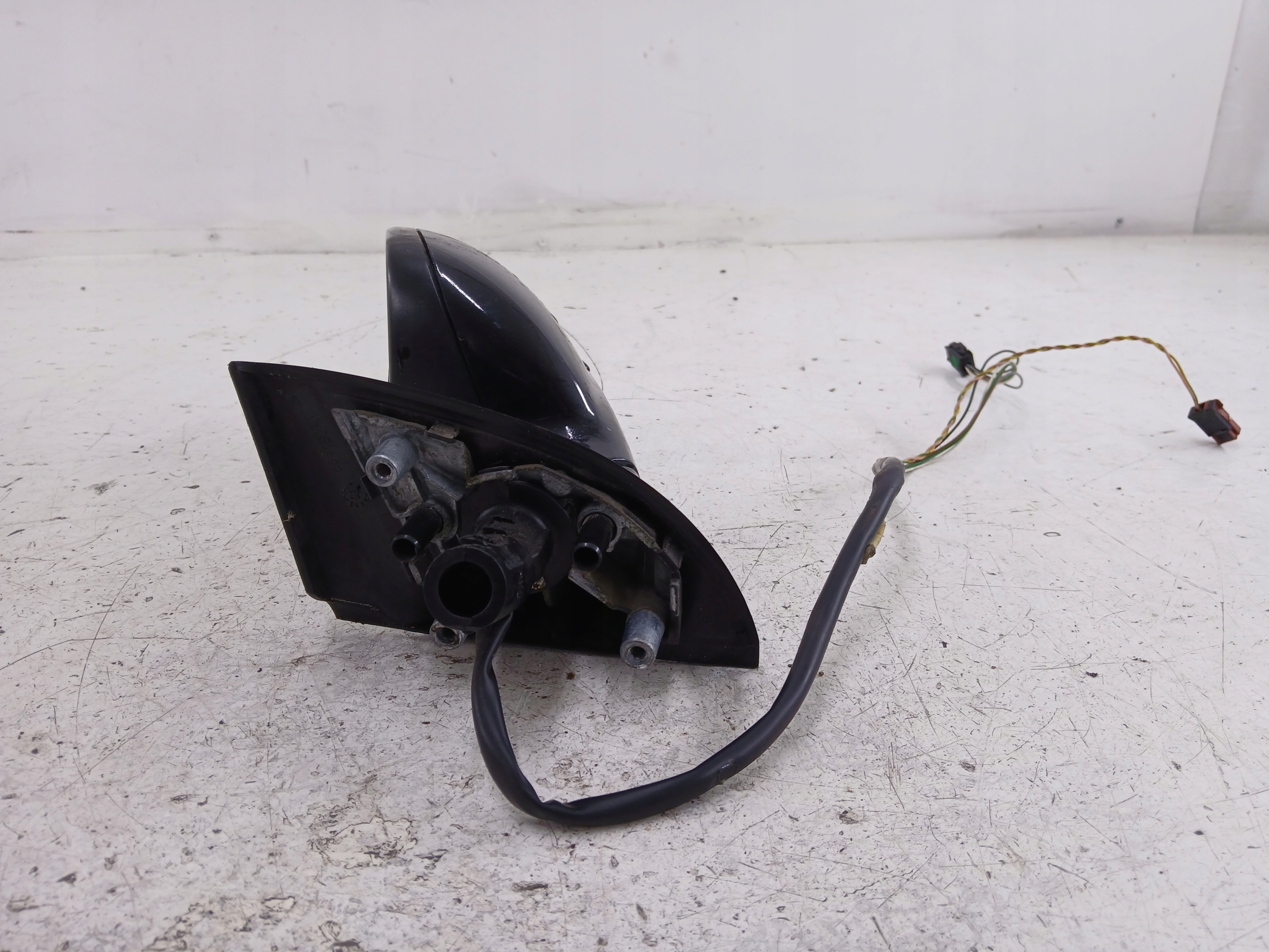 PEUGEOT 307 mirror left 7 PIN black,
