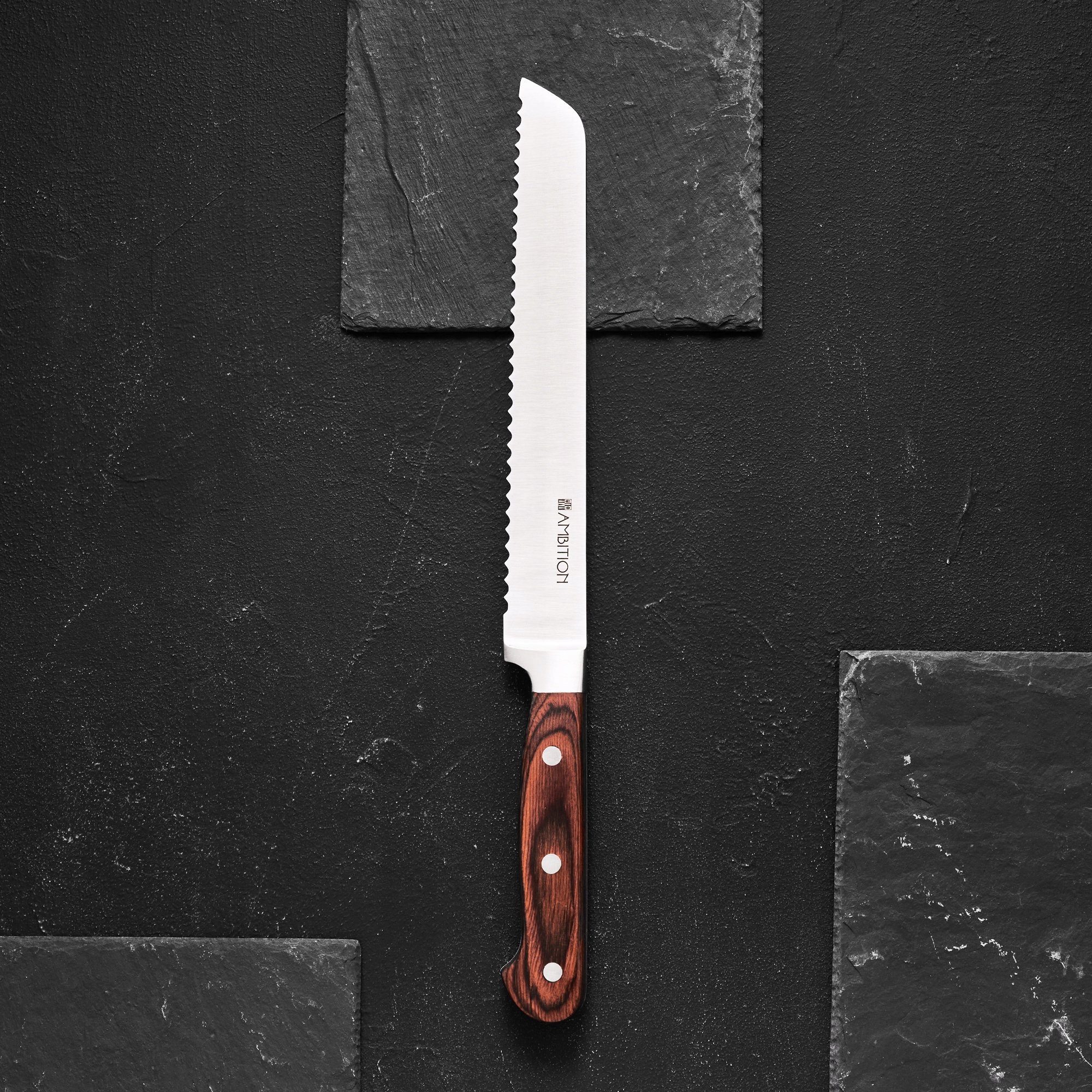 Nóż do pieczywa Titanium 20 cm AMBITION