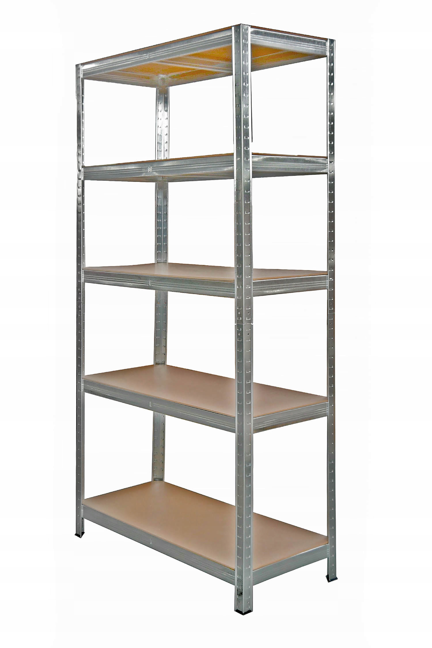 Skladový Regál Lehký 5 Polic 900X400 H-1800