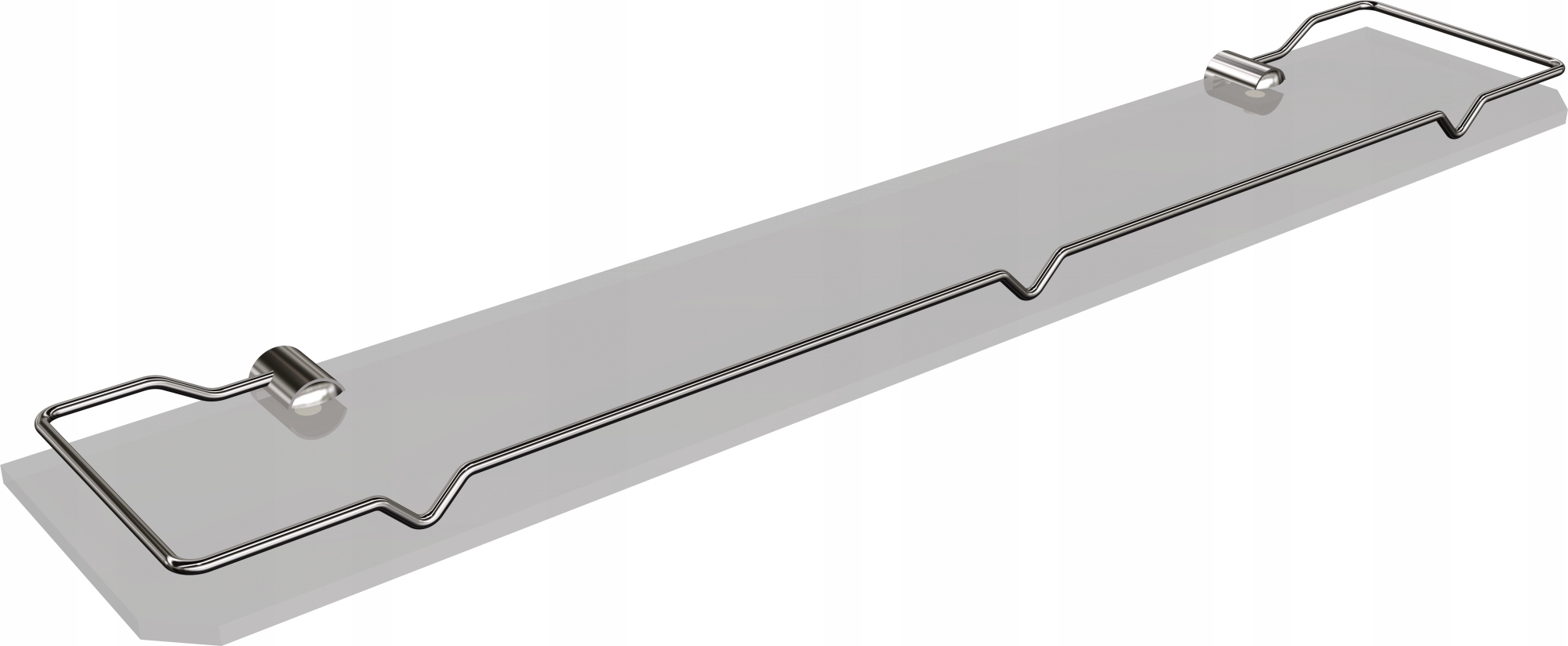 

Półka szklana z ramką (70 cm) 050/70/CC (Chrom)