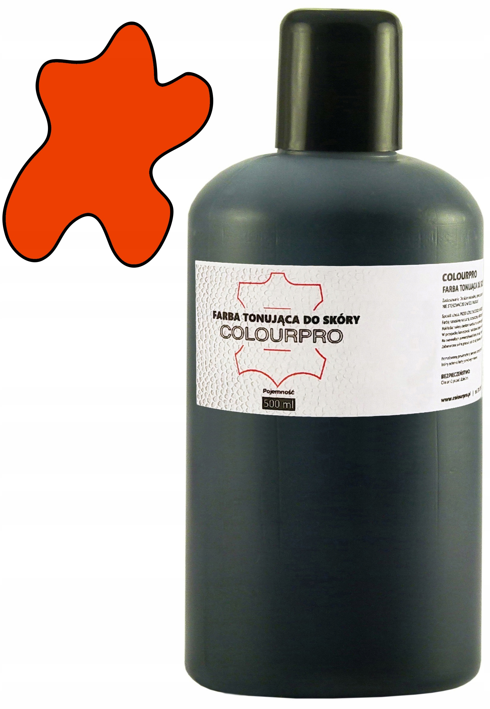 Colourpro Barva Na Kůži Oranžová 500 ml
