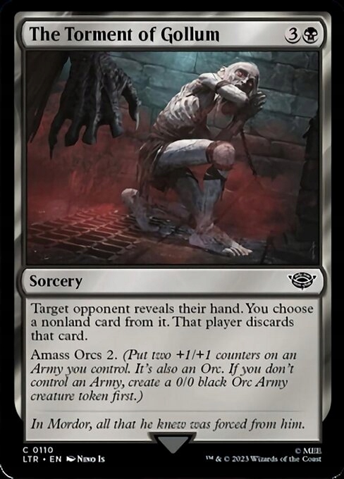 Mtg Ltr #110 The Torment of Gollum
