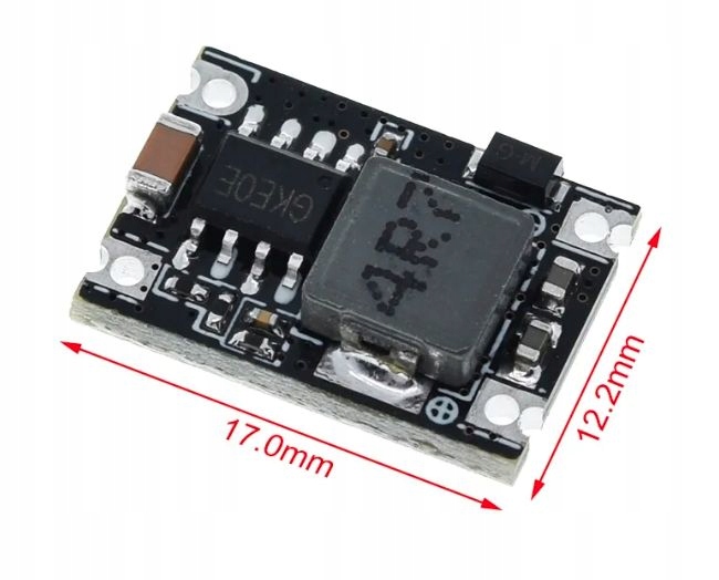 Przetwornica mini DC/DC regulator napięcia MINI 5V 3A Buck Step-Down Model Moduł obniżający napięcie na 5V