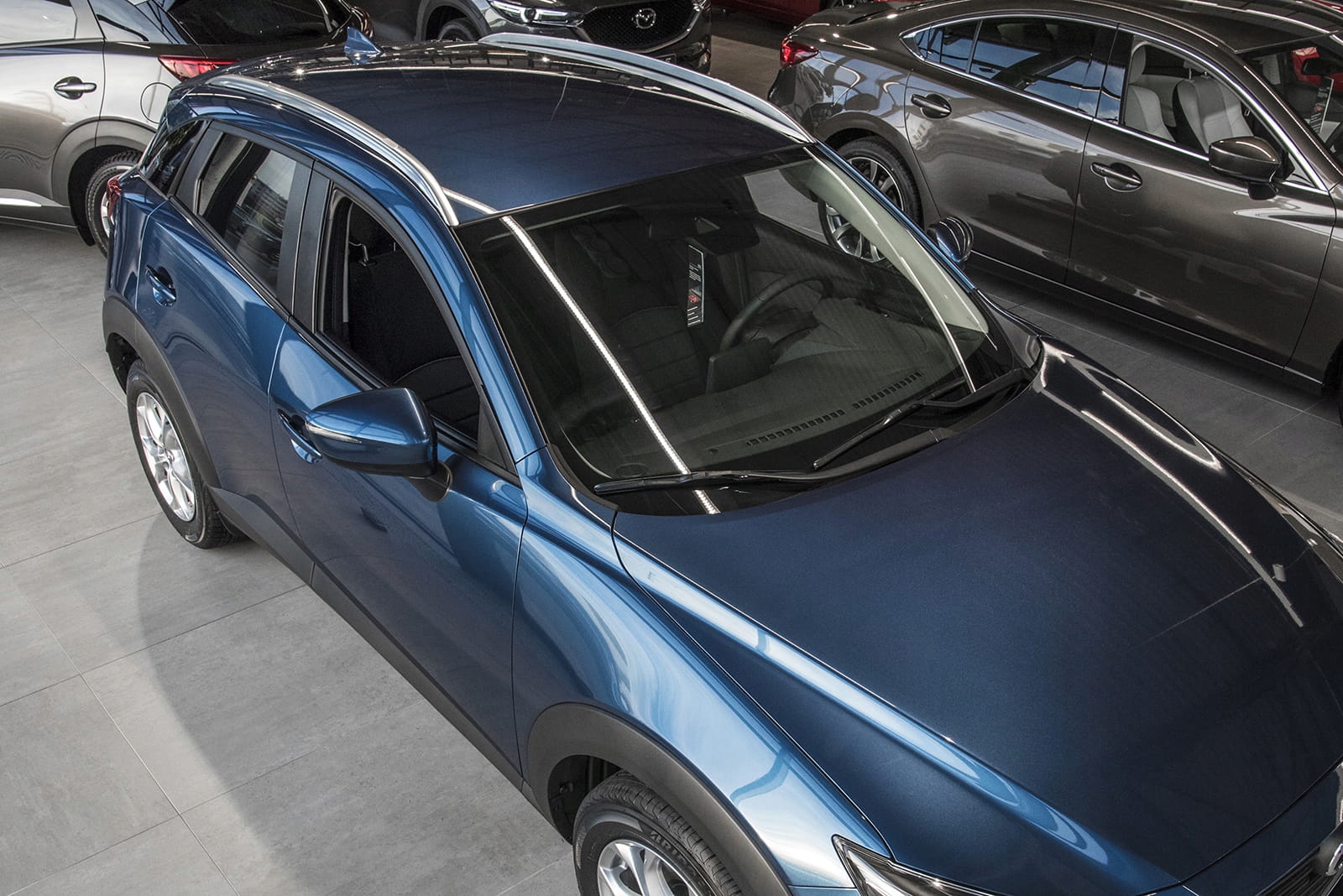 MAZDA CX-3 RELINGI ALUMINIOWE BEZINWAZYJNE Producent części Venus LTD