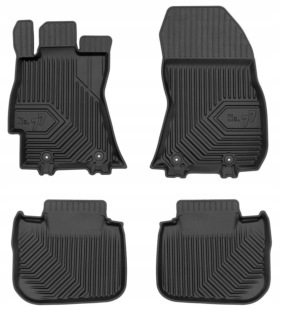 Subaru Outback 4 2009-2014 Gumové Koberce Koryta 77