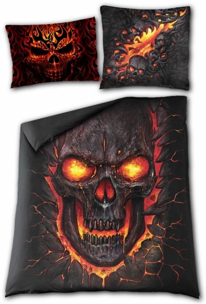 Skull Blast komplet posteľnej bielizne od firmy Spiral Anglia