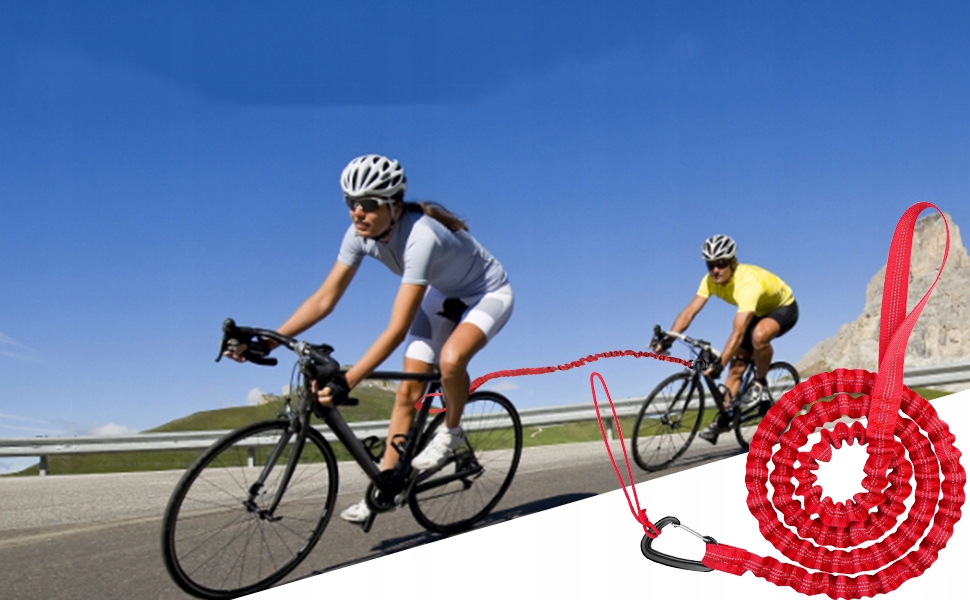 LINA DO HOLOWANIA ROWERU DLA DZIECI DOROSŁYCH MTB SZOSA Model LINA HOLOWNICZA DLA DZIECI