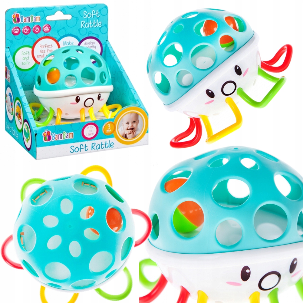 

Miękka Grzecotka Sensoryczna Ośmiornica