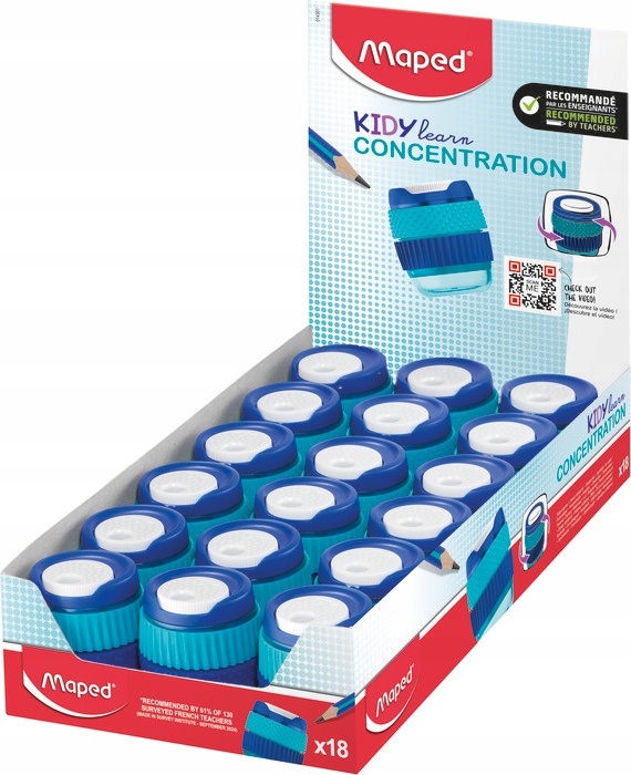 Temperówka manualna MAPED KIDY LEARN CONCENTRATION