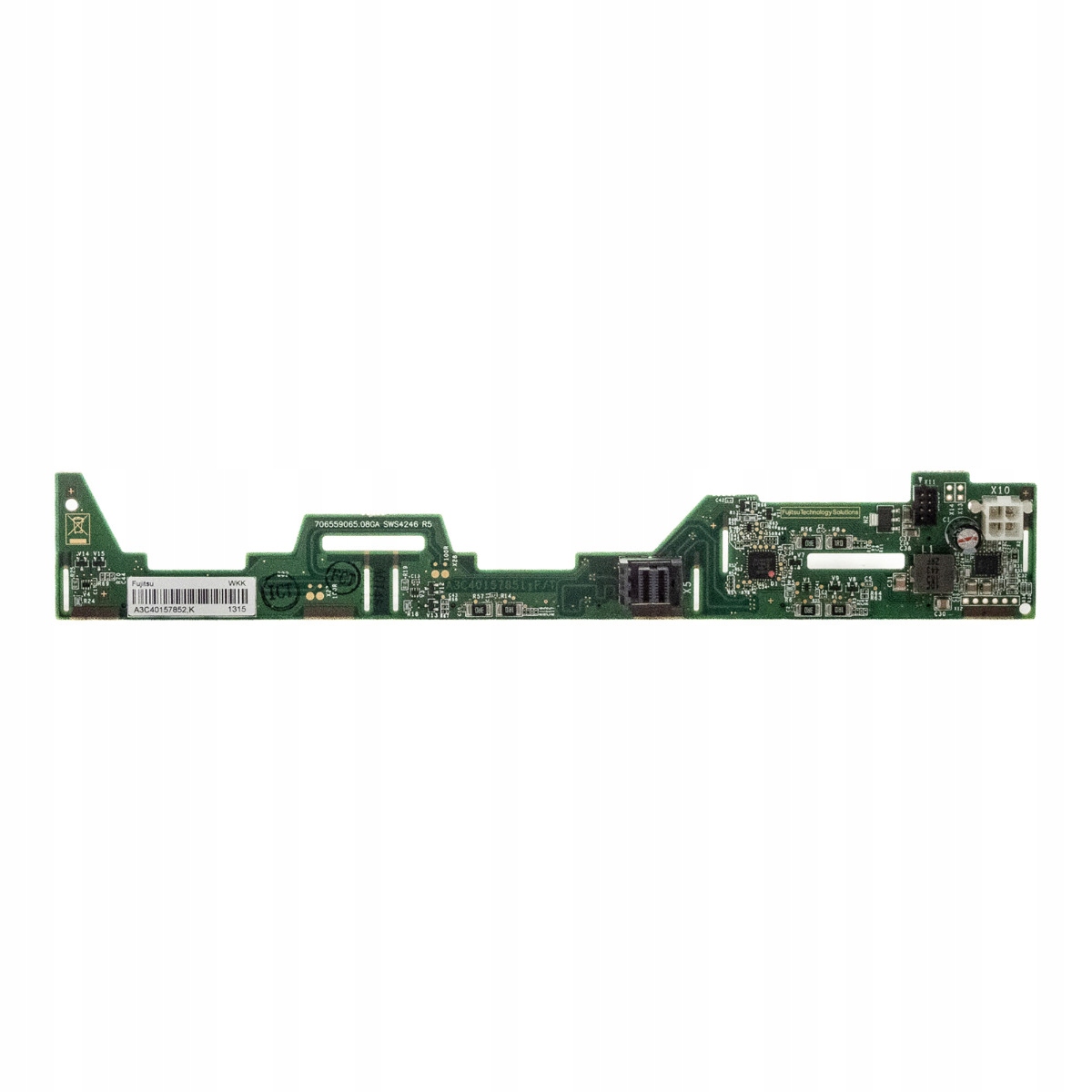 Fujitsu A3C40157852 Backplane 4x 2.5'' Sas/sata Primergy Zadní deska pro 4x 2.5" Sas/sata disky