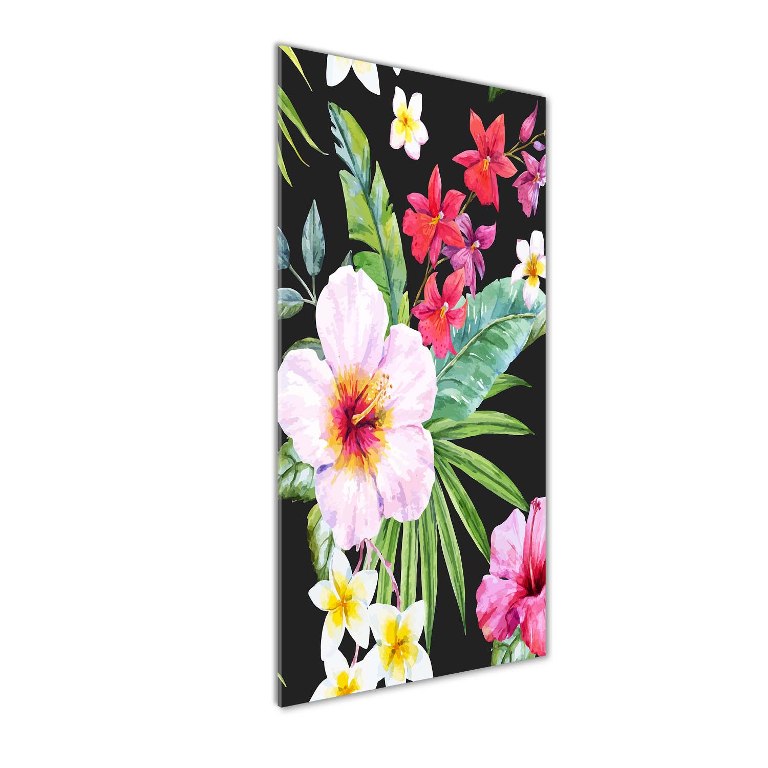 

Foto obraz szkło hartowane Hawajski wzór 50x125 cm