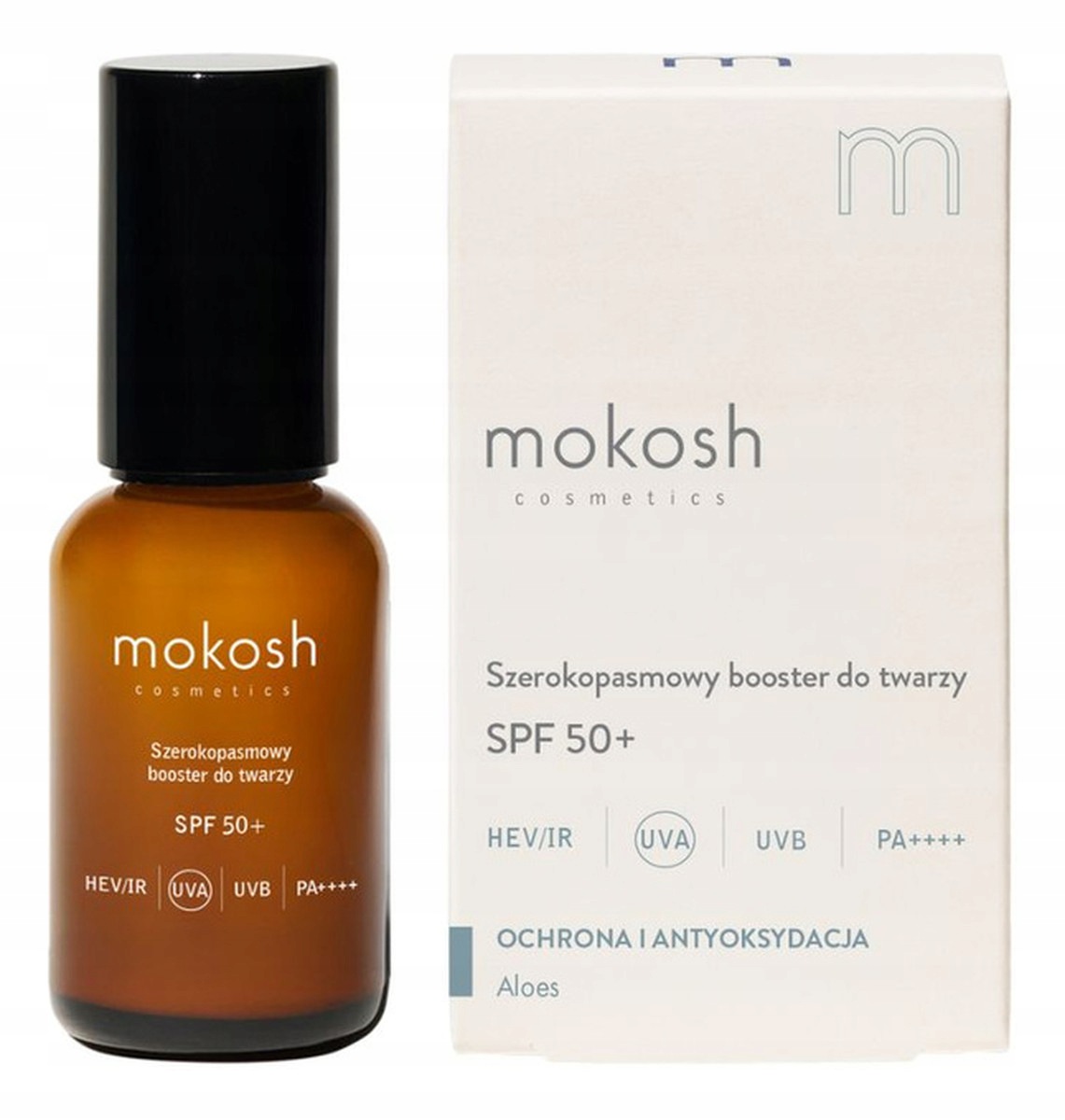Mokosh Širokopásmový booster na obličej SPF50+ 30 ml