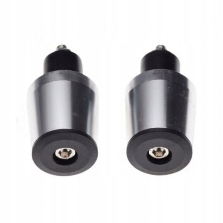 

Końcówka kierownicy srebrna średnica 18mm