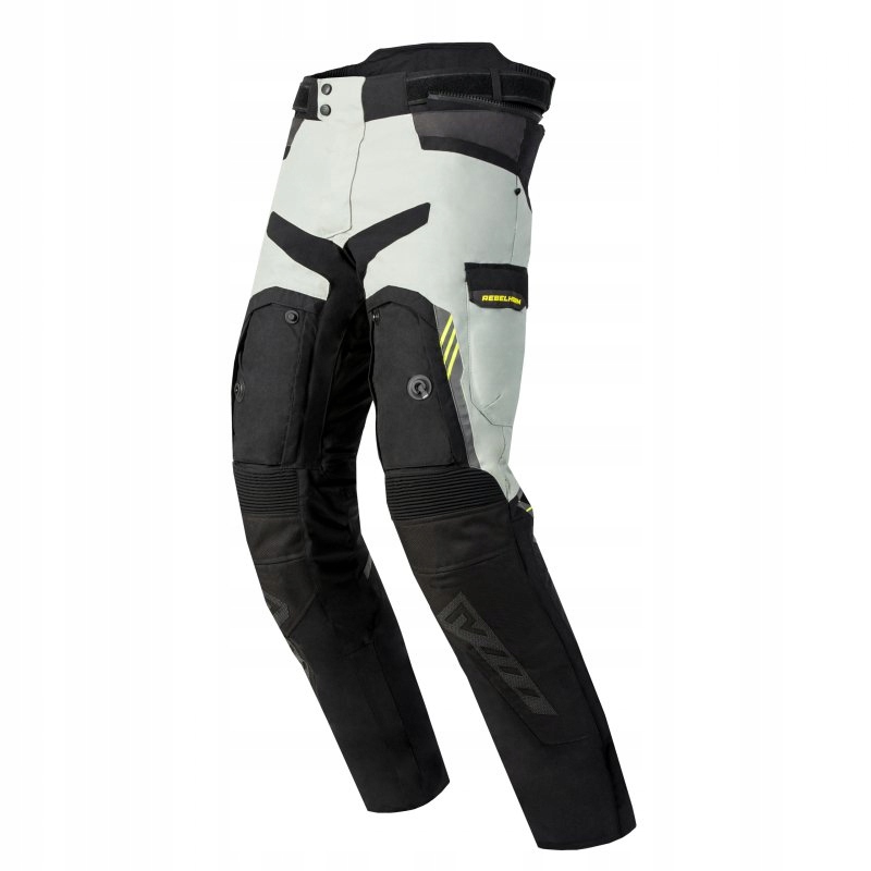 Textilné Nohavice Rebelhorn Patrol Grey/black/flo Yellow S