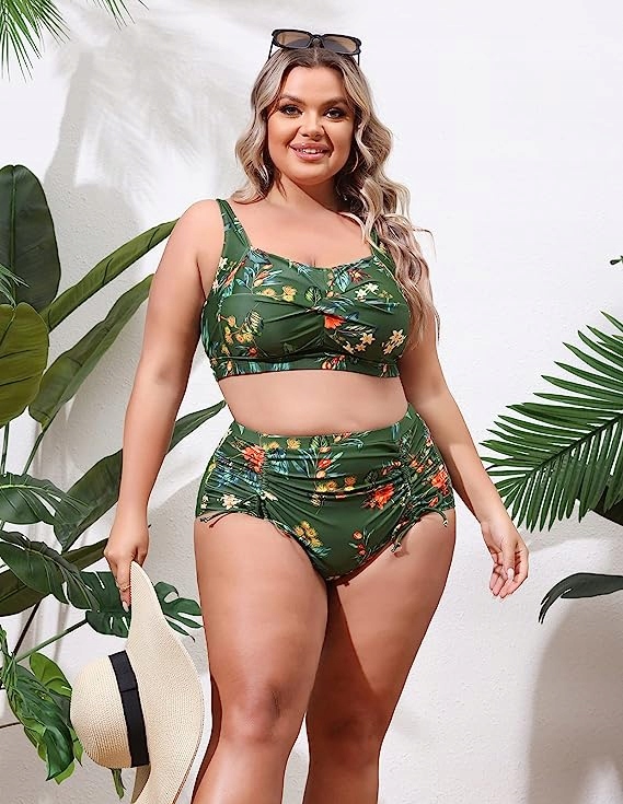 STRÓJ KOSTIUM KĄPIELOWY PLUS SIZE 3XL/4XL 48/50 Marka Inna marka