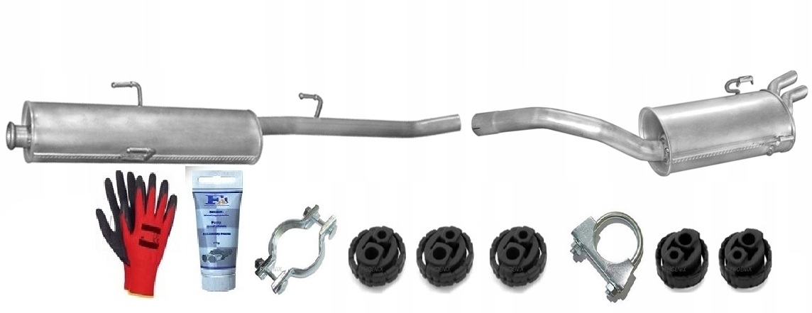 Citroen Jumpy 1.9 Td 2.0 HDi (1995-2006) Tlumiče sada+bonus