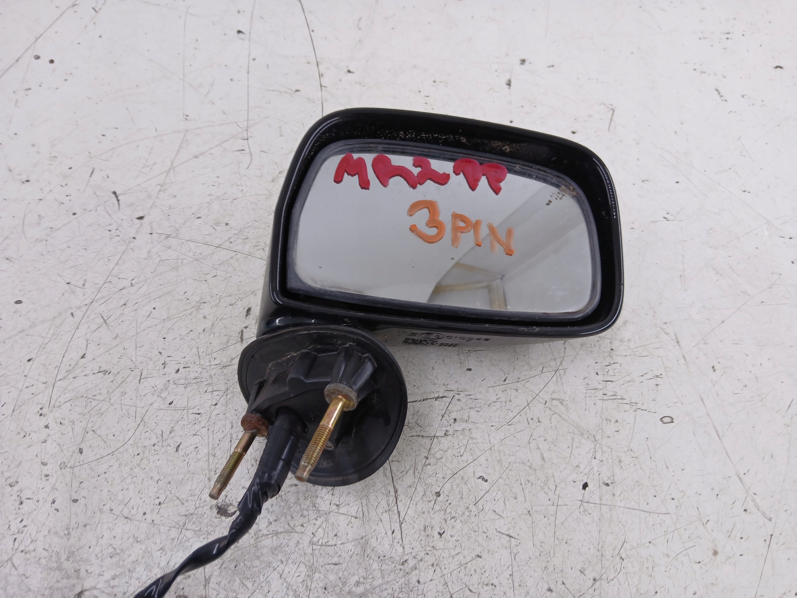 TOYOTA MR2 III ZZW30 mirror right 3 PIN black, EU