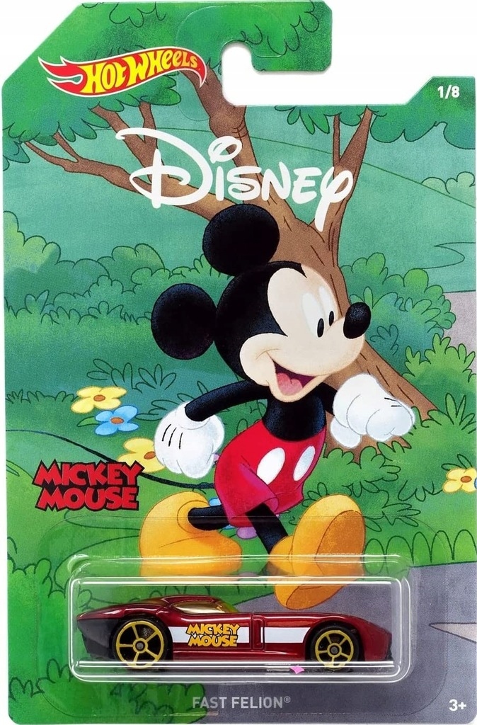 

Hot Wheels Autko Resorak Fast Felion Disney