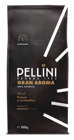 Levně Pellini Gran Aroma 1 kg Zrnková Káva