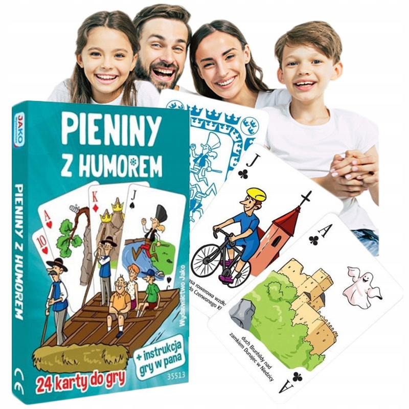 Karty do Gry ZESTAW Talia KART Pieniny z Humorem