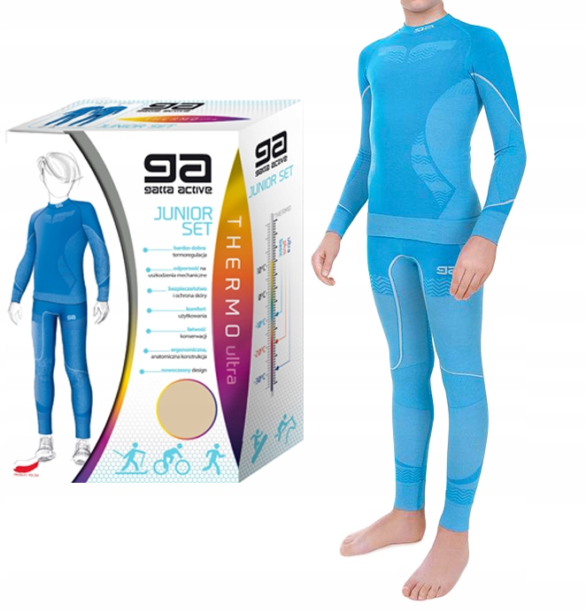Chlapecký termoaktivní komplet Gatta Active Thermo Ultra -30°C 134-140 Cm