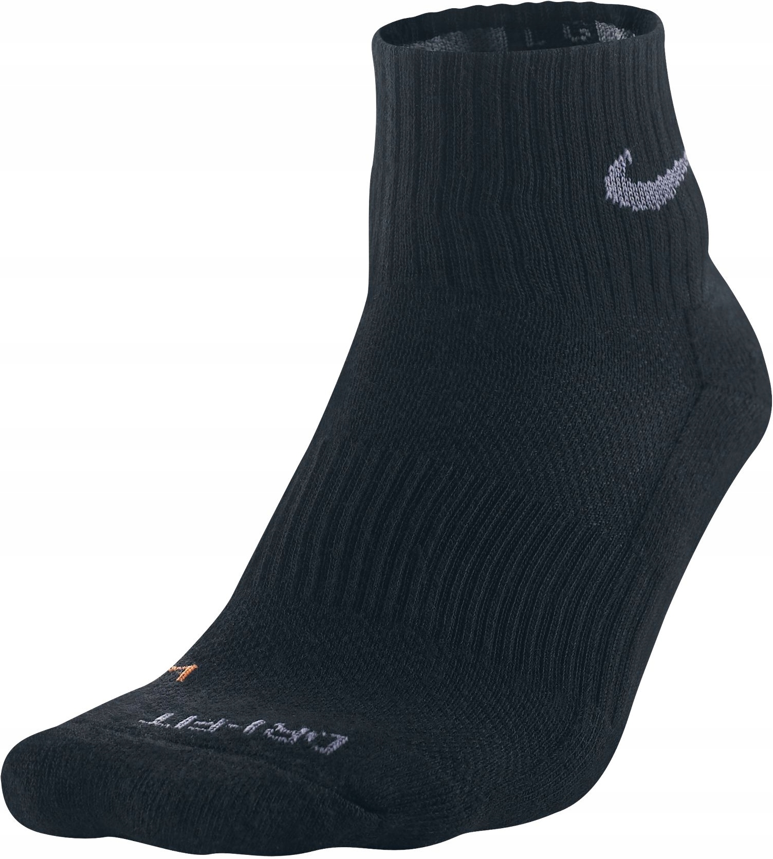 Skarpety sportowe Nike Dri-FIT Half-Cushioned Quarter, 1 para, rozmiar S