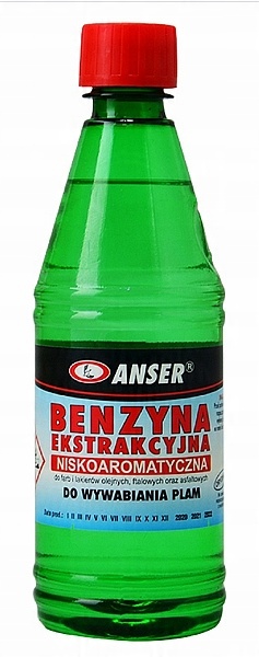 

Benzyna Ekstrakcyjna Premium Niskoaromatyczna 0,5L