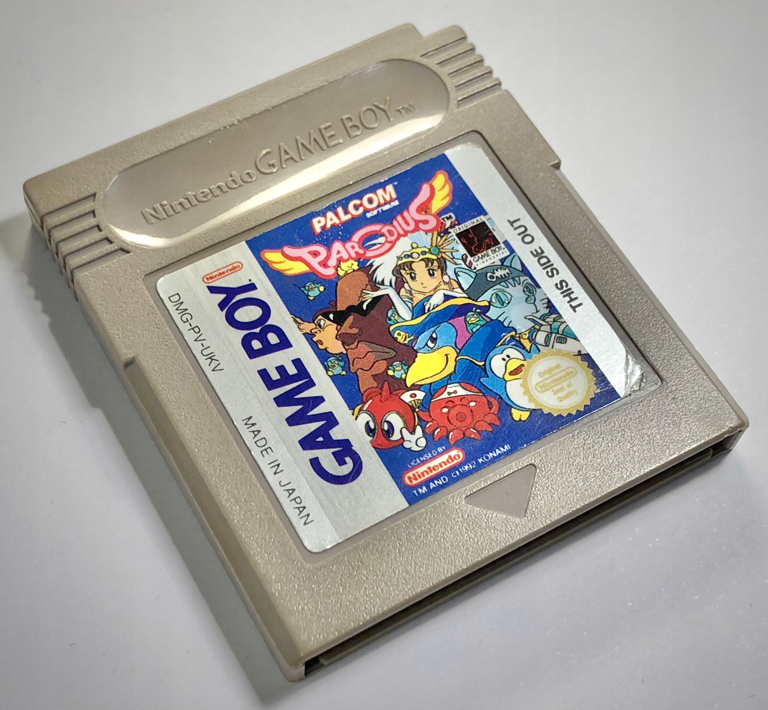 PARODIUS gra NINTENDO GAME BOY shoot’em up RETRO