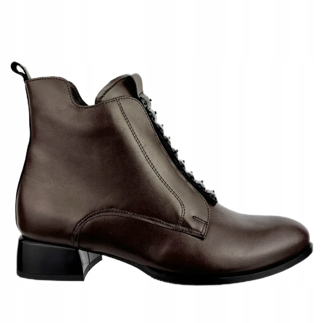 Dámské kotníkové boty Kordel 2772 CZEK452 čokoláda 37, Bronz