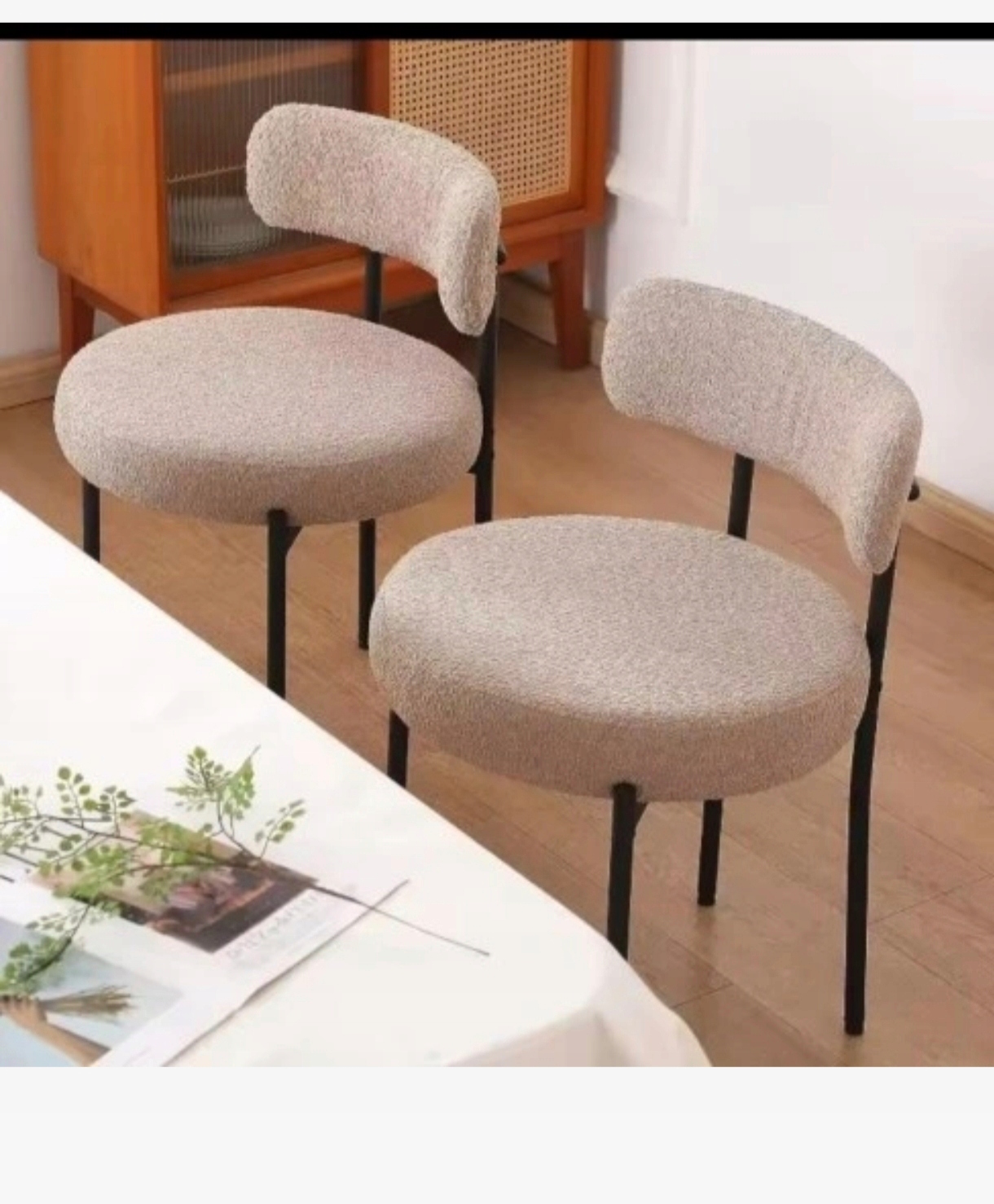 Woltu – Moderné Stoličky Do Jedálne, Obývačky, Boucle