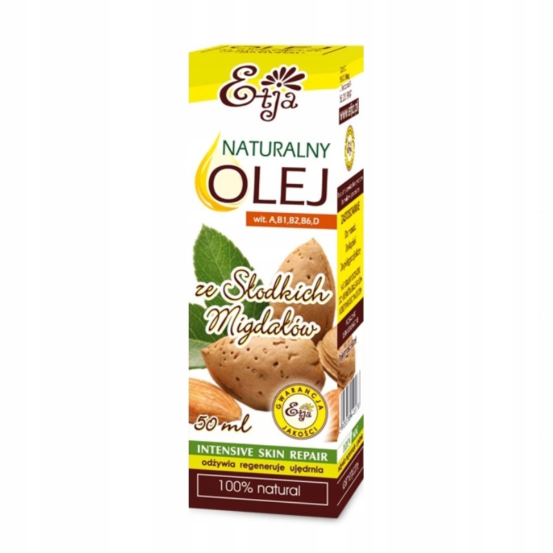 ETJA OLEJ ZE SŁODKICH MIGDAŁÓW 50ml