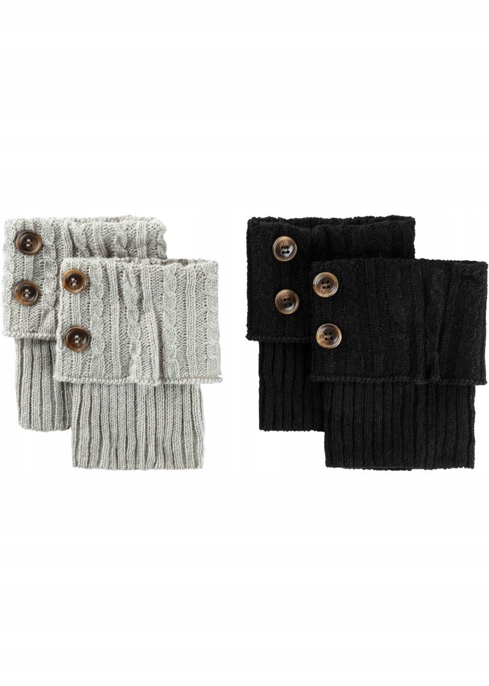 Bonprix UNIWERSALNY OCIEPLACZE NA NOGI 2PAK