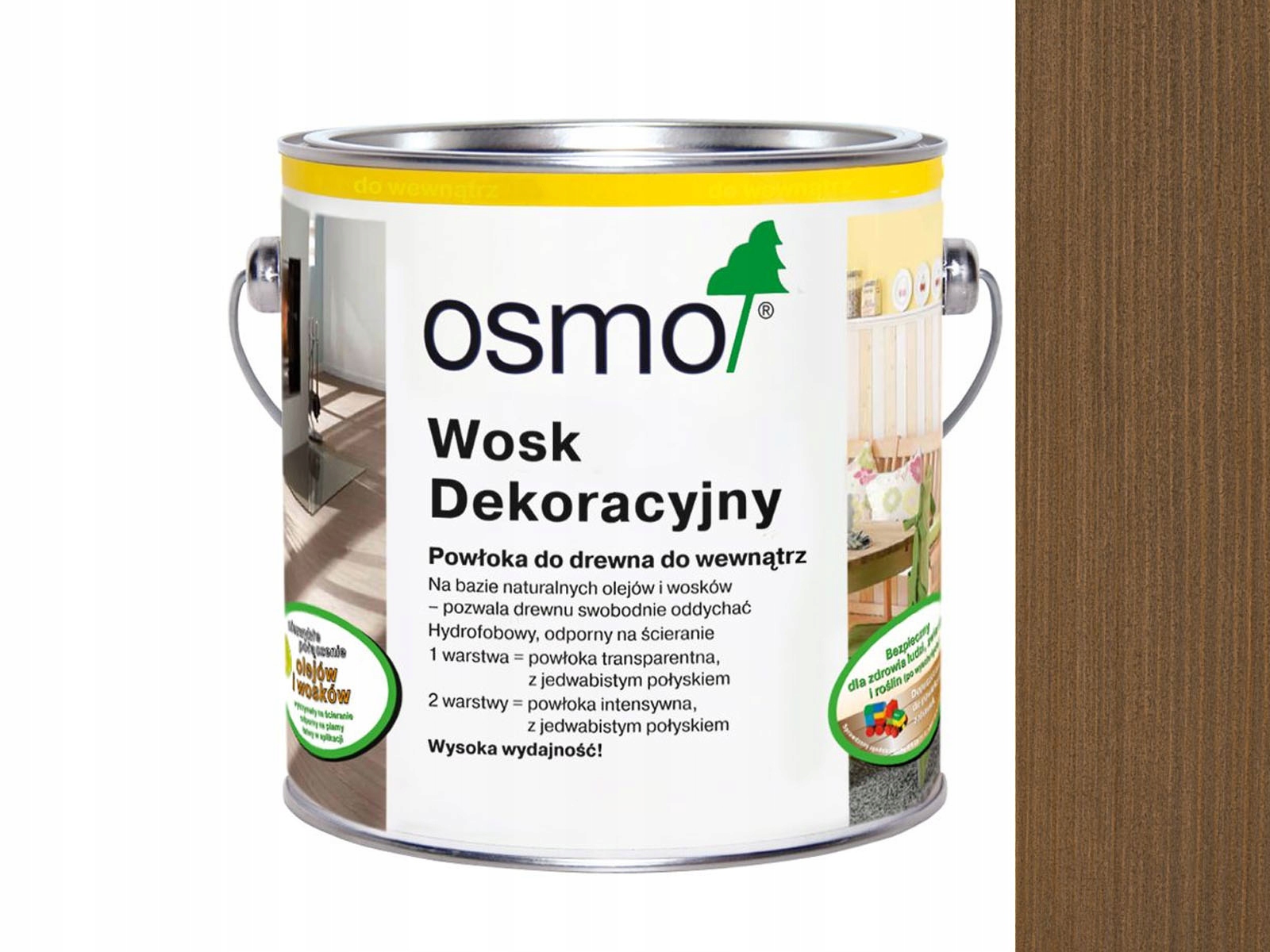 

Osmo 3168 wosk dekoracyjny Dąb Antyczny 125ml