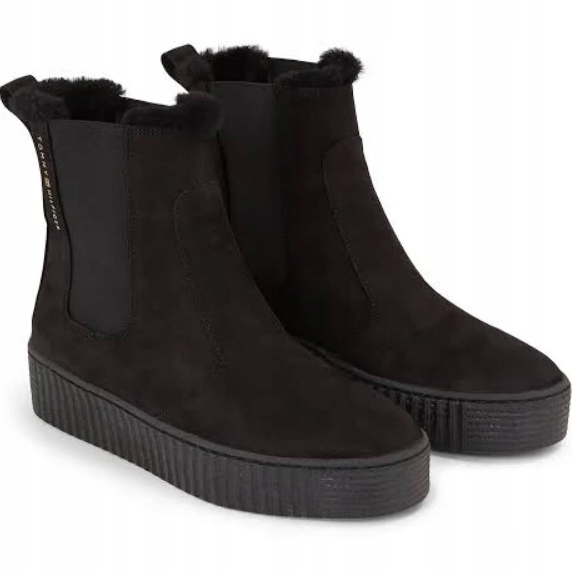 Damskie Botki TOMMY HILFIGER Essential Chelsea r. 41 Marka Tommy Hilfiger