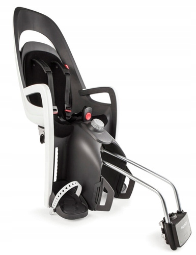 Zadní cyklosedačka Hamax Caress bílá/černá