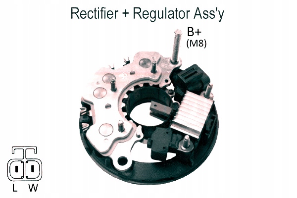 ALTERNATOR PROSTOWNIK ERA VAUXHALL OPEL HONDA ERA Producent części ERA