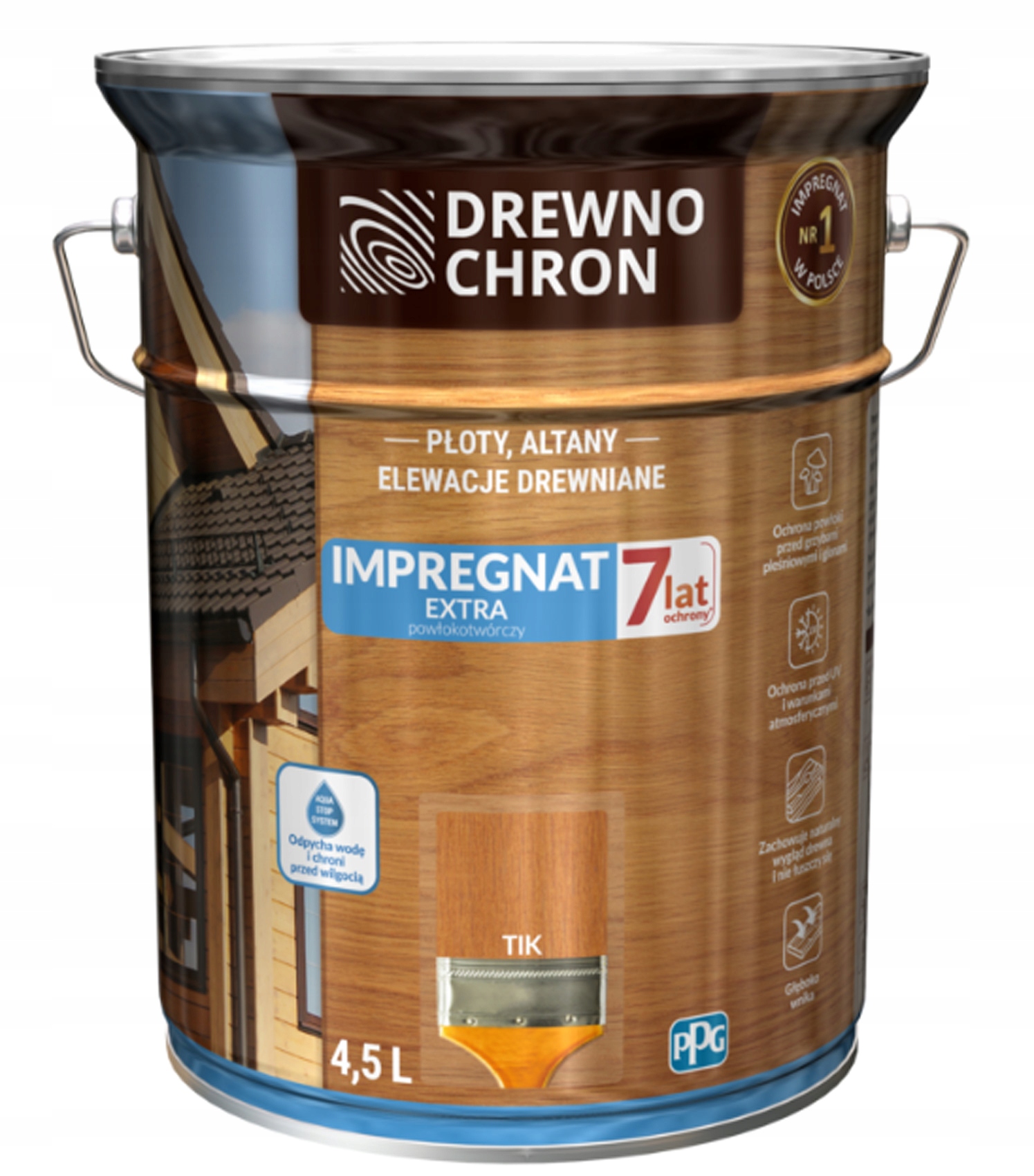 Drewnochron impregnat extra Tik 4,5L